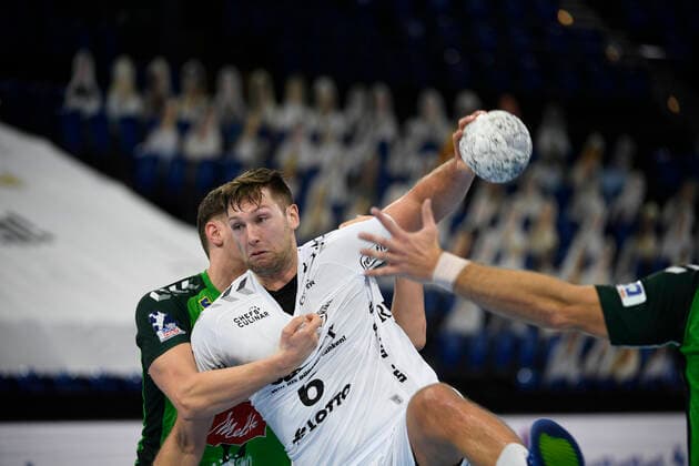Harald Reinkind THW Kiel, 6 , Handball Bundesliga, Liqui Moly HBL, Men, THW Kiel vs GWD Minden, Season 2020 2021 01 11 20 Kiel Wunderino Arena Schleswig Holstein Germany