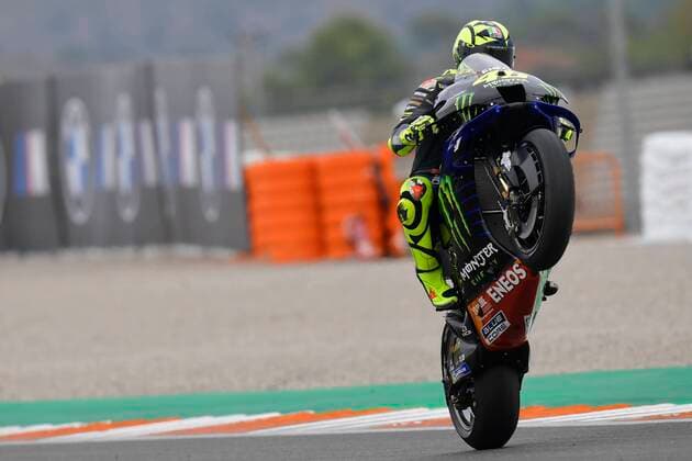 Free practice at MotoGP Grand Prix Motul de la Comunidad Valenciana at Ricardo Tormo Circuit of Cheste, Valencia November 13, 2020 Free practice at the Gran Premio Motul de la Comunidad Valenciana de MotoGP at Ricardo Tormo Circuit of Cheste, Valencia November 13, 2020 Valentino Rossi POOL MotoGP com Cordon Press Cordon Press  xx xx