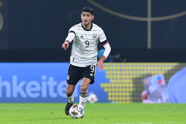 International football match Germany Czech Republic on 11 11 2020 in the Red Bull Arena in Leipzig Mahmoud Dahoud Germany DFB regulations prohibit any use of photographs as image sequences and or quasi video xRx