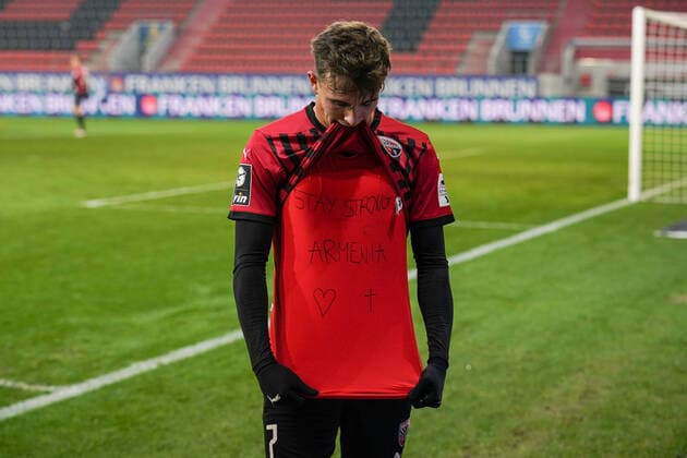 3 Liga FC Ingolstadt 04 1 FC Magdeburg Dennis Eckert Ayensa 7, FCI Goal Jubilee Winning goal shows T Shirt 3 Liga FC Ingolstadt 04 Season 2020 2021 1 FC Magdeburg