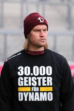 Hallescher FC SG Dynamo Dresden, Football, 3 League, 2020 2021, 15 Matchday, 12 12 2020, Sebastian Mai Dresden, 26 in interview before the match DFL REGULATIONS PROHIBIT ANY USE OF PHOTOGRAPHS AS IMAGE SEQUENCES AND OR QUASI VIDEO, Hallescher FC SG Dynamo Dresden, 3 League, 2020 2021, 15 Matchday, 12 12 2020, Halle Copyright: xSchulz Eibner-Pressefotox ep_eer