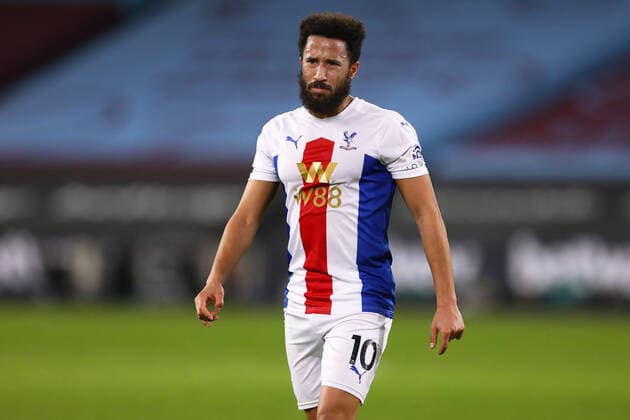 December 16, 2020, London, United Kingdom: Andros Townsend of Crystal Palace is seen during the Premier League match between West Ham United and Crystal Palace at London Stadium. London United Kingdom - ZUMAs197 20201216_zab_s197_064 Copyright: xRichardxCalverx