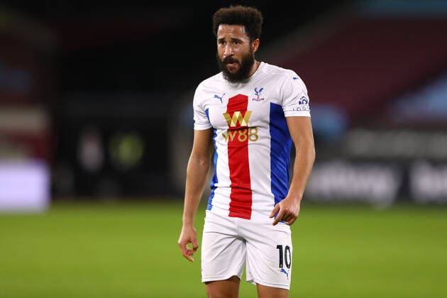 December 16, 2020, London, United Kingdom: Andros Townsend of Crystal Palace is seen during the Premier League match between West Ham United and Crystal Palace at London Stadium. London United Kingdom - ZUMAs197 20201216_zab_s197_066 Copyright: xRichardxCalverx