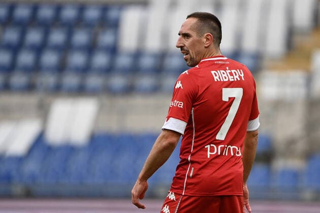 Fußball, Lazio Rom - AC Florenz Photo Alfredo Falcone - LaPresse06 01 2021 Roma (Italy SoccerLazio - FiorentinaItalian Football Championship League A Tim 2020 2021 - Olimpico Stadium of RomaIn the pic:franck ribery  Copyright: xALFREDOxFALCONE LaPresse ALFREDOx