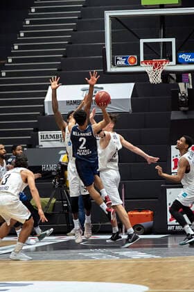 easyCredit BBL, Basketball Bundesliga, 1 Liga, Season 2020 2021, 12 Matchday 10 01 21, Hamburg, Hamburg Towers vs HAKRO Merlins Crailsheim, Â