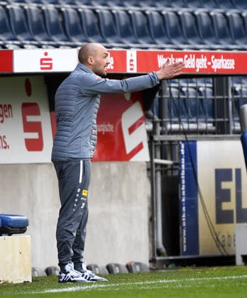 Football, Women, 2020 2021 season, 1 Bundesliga 18 matchday , 1 FFC Turbine Potsdam FC Bayern Munich, coach Sofian Chahed 1 FFC Turbine Potsdam , 21 04 2021, Copyright: xSebastianxRäppoldx xMatthiasxKox