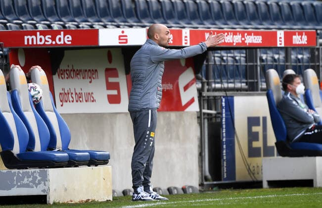 Football, Women, 2020 2021 season, 1 Bundesliga 18 matchday , 1 FFC Turbine Potsdam FC Bayern Munich, coach Sofian Chahed 1 FFC Turbine Potsdam , 21 04 2021, Copyright: xSebastianxRäppoldx xMatthiasxKox