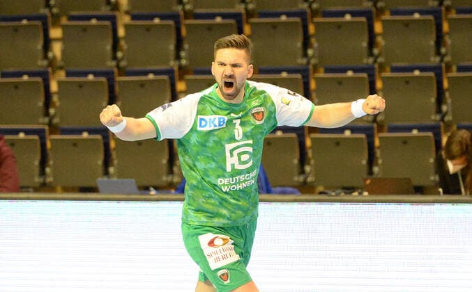 Handball, Men, 2020 2021 season, 1 Bundesliga 15 matchday , Füchse Berlin FRISCH AUF Göppingen, Fabian Wiede Füchse Berlin , 16 05 2021, Copyright: xSebastianxRäppoldx xMatthiasxKox