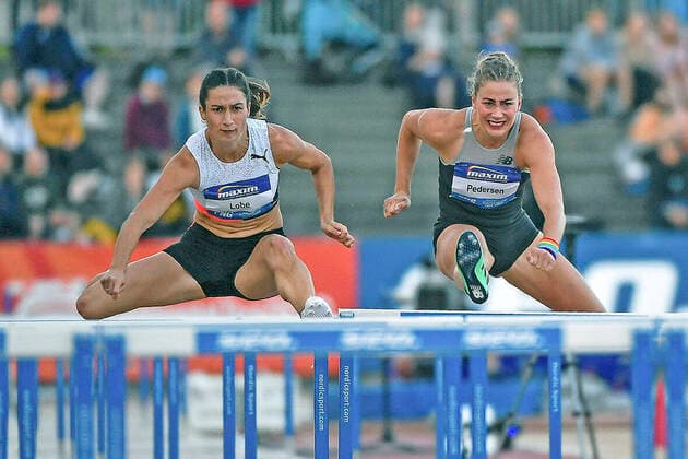 Paavo Nuurmi Games 2021 112Isabelle Pedersen Norway NOR12,7213,03 24Ricarda Lobe Germany GER12,9013,03 Copyright: xBEAUTIFULxSPORTS AxelxKohringx