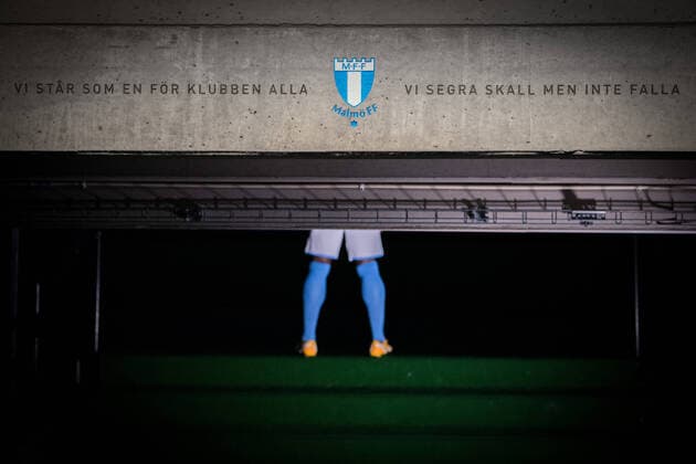 210701 Malmö FF presents Malik Abubakari as a new player on July 1, 2021 in Malmö,  Copyright: PETTERxARVIDSON BB210701PA014
