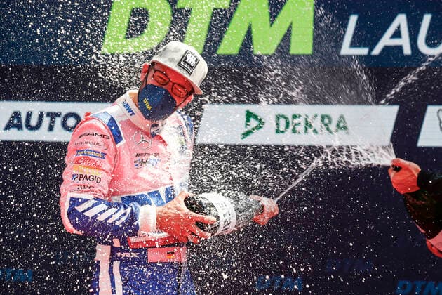 Klettwitz DTM Lausitz 2021 on July, 25, 2021, Photo by Hoch Zwei 4 Maximilian Götz D , Mercedes AMG GT3, Haupt Racing Team Klettwitz Germany
