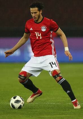 Mandatory Credit: Photo by Paul Currie BPI Shutterstock (9480187bd) Ramadan Sobhi of Egypt Egypt v Greece, International Friendly, Länderspiel, Nationalmannschaft Stadion Letzigrund, Zurich, SUI - 27 Mar 2018 EDITORIAL USE ONLY No use with unauthorised audio, video, data, fixture lists (outside the EU), club league logos or live services. Online in-match use limited to 45 images (+15 in extra time). No use to emulate moving images. No use in betting, games o Egypt v Greece, International Friendly, Stadion Letzigrund, Zurich, SUI - 27 Mar 2018 EDITORIAL USE ONLY No use with unauthorised audio, video, data, fixture lists (outside the EU), club league logos or live services. Online in-match use limited to 45 images (+15 in extra time). No use to emulate moving images. No use in betting, games o Copyright: xPaulxCurrie BPI Shutterstockx 9480187bd