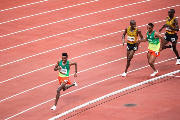 210730 Selemon Barega of Ethiopia competes in mens 10,000m final during day 7 of the Tokyo 2020 Olympic Games on July 30, 2021 in Tokyo Photo Jon Olav Nesvold PICTURE AGENCY COP 217 VG0147 athletics athletics athletics olympic games olympics os ol olympic games olympic games tokyo2020 tokyo 2020 tokyo os tokyo ol bbeng,  Copyright: JONxOLAVxNESVOLD BB210730JE126