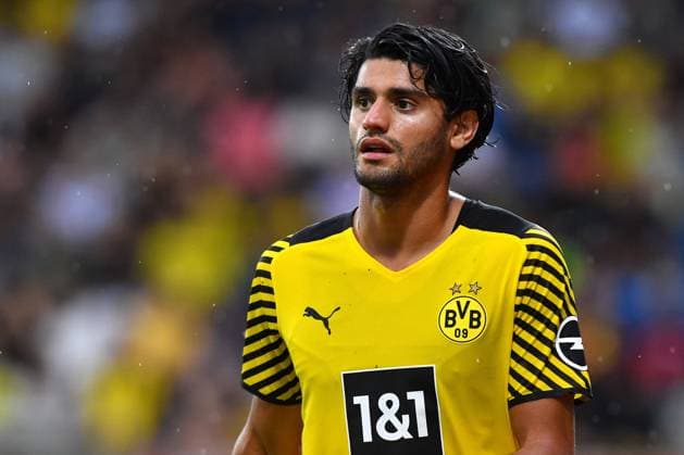 Football test match Borussia Dortmund FC Bologna on 30 07 2021 at Cashpoint Arena in Altach Mahmoud Dahoud Dortmund DFL regulations prohibit any use of photographs as image sequences and or quasi video xHDx