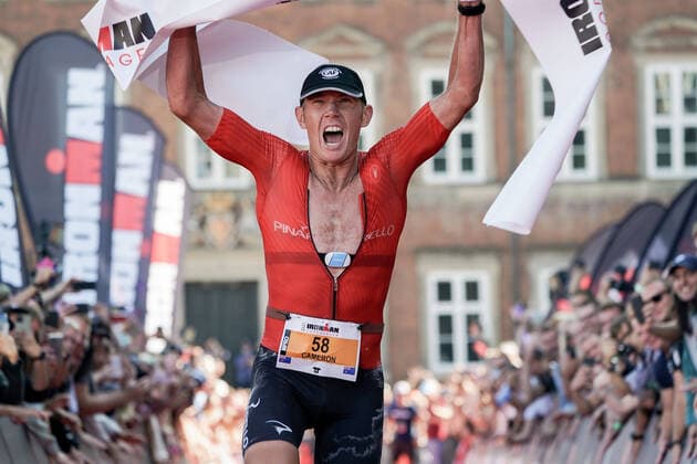 Australian Cameron Wurf wins 7 hours, 46 minutes and 5 seconds 2500 international athletes from 40 countries participate in Ironman Copenhagen, Sunday 22 August 2021 Swimming, cycling and running, Geels Bakke, Holte  Copyright: KeldxNavntoft KeldxNavntoftx cop105 spdk20210822-153226-L