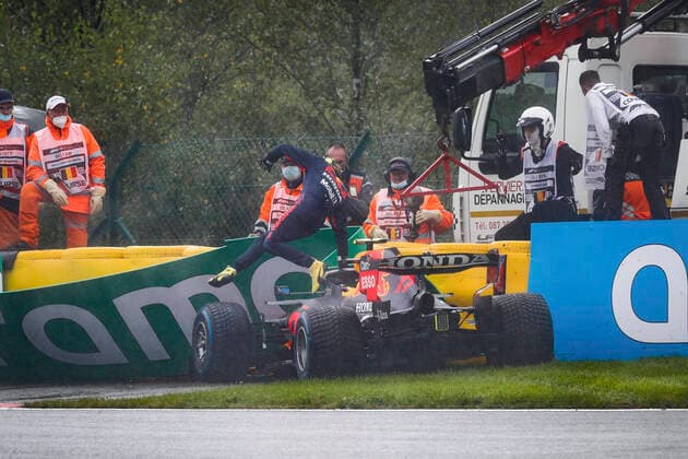 11 Sergio Perez MEX, Red Bull Racing , F1 Grand Prix of Belgium at Circuit de Spa Francorchamps on August 29, 2021 in Spa Francorchamps, Belgium Photo by HOCH ZWEI Spa Francorchamps Belgium