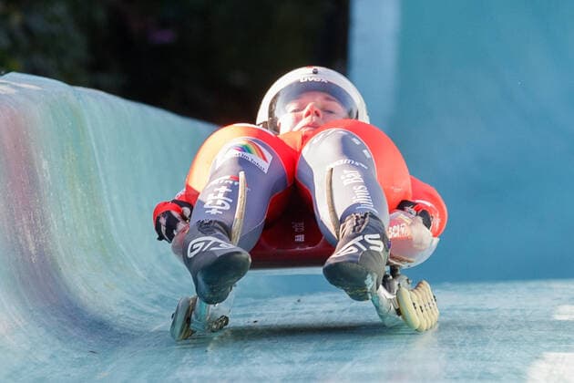 Natalie Maag SUI, Switzerland , 9 3 2021, Ilmenau Germany , FIL Summer Luge Cup 2021 Ilmenau xprx