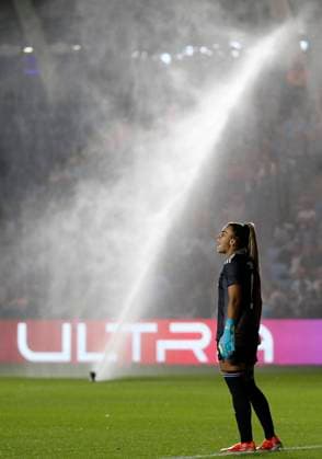 Manchester, England, 8th September 2021. Misa Rodriguez of Real Madrid Women during the UEFA Womens Champions League match at the Academy Stadium, Manchester. Picture credit should read: Darren Staples Sportimage EDITORIAL USE ONLY. No use with unauthorised audio, video, data, fixture lists, club league logos or live services. Online in-match use limited to 120 images, no video emulation. No use in betting, games or single club league player publications. SPI-1171-0047