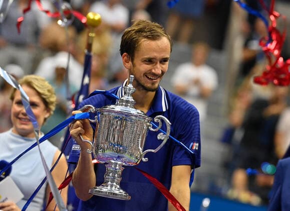 2021 US Open Men s Single Final Winner Daniil Medvedev ,Russia