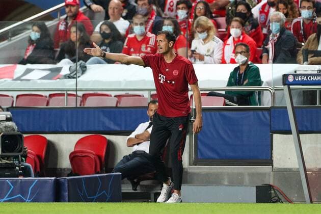 Co-coach Dino Toppmoeller FC Bayern Muenchen FC Bayern Muenchen , Benfica Lisbon vs FC Bayern Muenchen, Champions League, Preliminary Round, 20 10 2021 Lisbon Lisbon Portugal Copyright: xkolbert-press ChristianxKolbertx