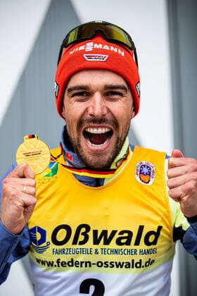 30 10 2021, GER,Award Ceremony German Championships Nordic Combined Men 2021 RYDZEK Johannes SC Oberstdorf ZST