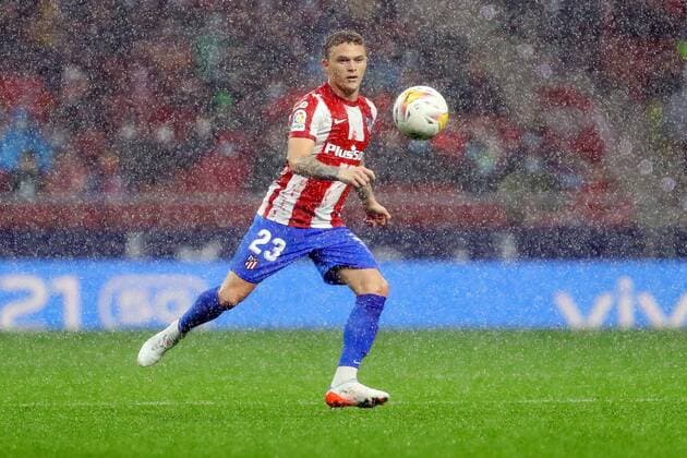 Mandatory Credit: Photo by Pressinphoto Shutterstock (12582413k) Kieran Trippier of Atletico de Madrid Atletico de Madrid v Real Betis, La Liga 2021-2022, date 12. Football, Wanda Metropolitano Stadium, Madrid, Spain - 31 Oct 2021 EDITORIAL USE ONLY No use with unauthorised audio, video, data, fixture lists (outside the EU), club league logos or live services. Online in-match use limited to 45 images (+15 in extra time). No use to emulate moving images. No use in betting, games or single club league player publications services. Atletico de Madrid v Real Betis, La Liga 2021-2022, date 12. Football, Wanda Metropolitano Stadium, Madrid, Spain - 31 Oct 2021 EDITORIAL USE ONLY No use with unauthorised audio, video, data, fixture lists (outside the EU), club league logos or live services. Online in-match use limited to 45 images (+15 in extra time). No use to emulate moving images. No use in betting, games or Copyright: xPressinphoto Shutterstockx 12582413k
