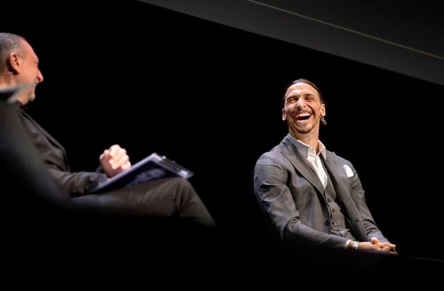 Swedish football player Zlatan Ibrahimovic, at Il Palazzo dell Arte in Milan, Italy, on December 12, 2021, in connection with the release of his new book Adrenalina written by Italian sports journalist Luigi Garlando MILAN ITALY x3523x,  Copyright: xThomasxKarlsson DN TTx ZLATAN IBRAHIMOVIC
