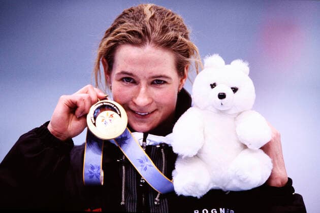 PECHSTEIN Claudia Team GER with Gold Medal Speed Skating Olympic Champion 5000m Women Olympic Winter Games 1998 in Nagano Japan from 07 22 02 1998 on 20 02 1998 in Nagano