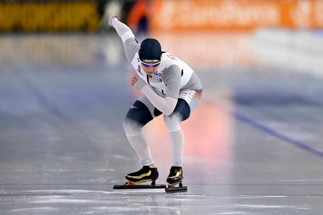 PECHSTEIN Claudia Team GER Women 3000m 7 Place Speed Skating European Championships 2022 Heerenveen in the Netherlands on 07 01 2022 in Heerenveen