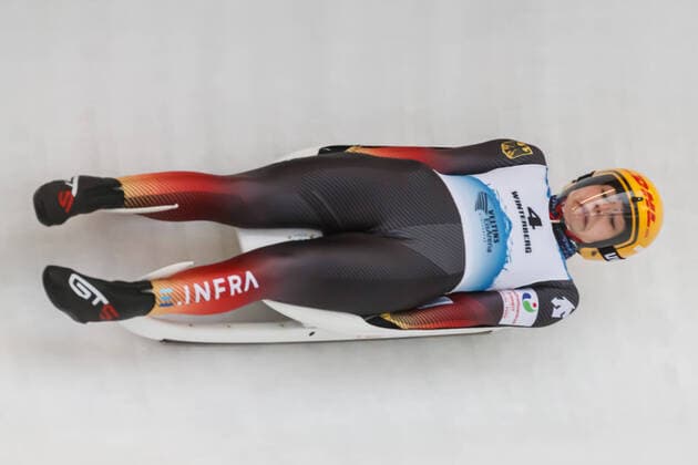 Jessica Degenhardt GER, Germany , 1 29 2022, Winterberg Germany , FIL Junior World Championships 2022 Winterberg xprx