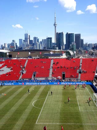 15.06.2019, BMO Field, Fußballstadion in der kanadischen Stadt Toronto, Provinz Ontario.