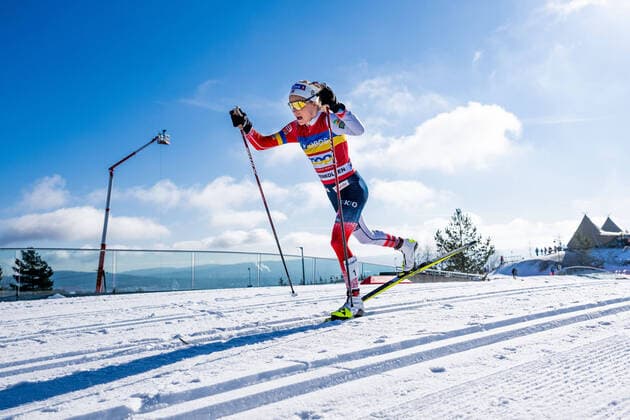 220305 Therese Johaug of Norway competes in the women ? s 30 km classic technique mass start during the FIS Cross Country World Cup on March 5, 2022 in Oslo Photo Jon Olav Nesvold BILDBYRAN COP 217 JE0048 skidor cross country skiing langrenn fis world cup oslo holmenkollen women s 30 km bbeng classic Norge Norway,  Copyright: JONxOLAVxNESVOLD BB220305JE033