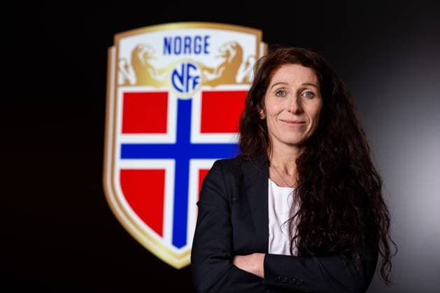 220305 Lise Klaveness poses for a portrait ahead of becoming the new president of the Norwegian Football Association NFF on March 5, 2022 in Oslo Photo Vegard Grott BILDBYRAN kod VG VG0247 bbeng fotball fotboll football norge norway portrett porträtt portraits,  Copyright: VEGARDxGRoTT BB220305VG001