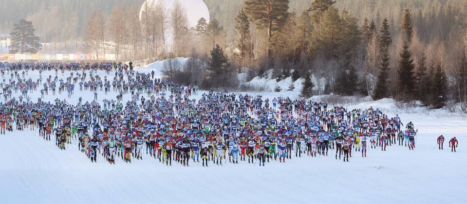 220306 Skiers in the start of Vasaloppet on March 6, 2022 in Mora Photo Daniel Eriksson BILDBYRAN COP 173 DE0102 skidor cross country skiing langrenn vasaloppet bbeng,  Copyright: DANIELxERIKSSON BB220306BB616