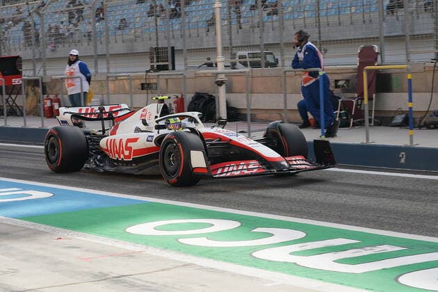 Formula 1 Gulf Air Bahrain Grand Prix 2022 Mick Schumacher DEU , Haas F1 Team19 03 2022, Bahrain International Circuit, Sakhir, Formula 1 Gulf Air Bahrain Grand Prix 2022 ,in picture nordphotoxGmbHx xBratic nph00250