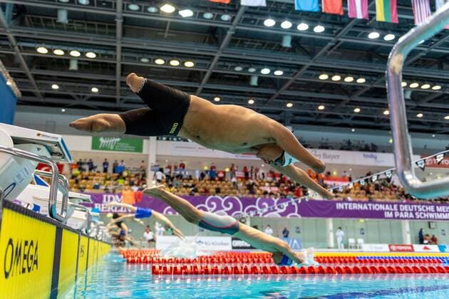 Swimming Berlin 01 04 2022 Para Swimming IDM Berlin 2022 Wolfgang Unger GER