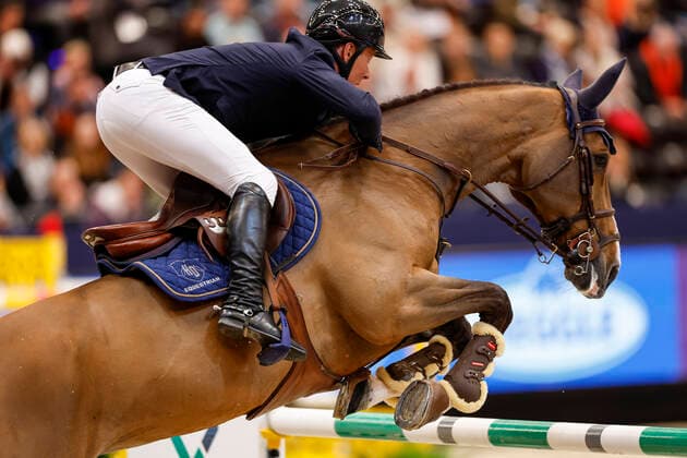LEIPZIG Partner Horse FEI World Cup Finals 2022, LEIPZIG Partner Horse FEI World Cup Finals 2022 WILL David GER , C Four 2 LONGINES FEI JUMPING WORLD CUPâ ¢ Final II CSI W Int jumping competition with jump off Leipzig, Messe 08 April 2022