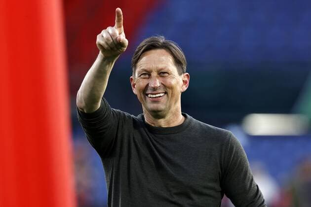 ROTTERDAM PSV Eindhoven coach Roger Schmidt during the Dutch TOTO KNVB Cup Final match between PSV and AJAX at Stadium de Kuip on April 17, 2022 in Rotterdam, Netherlands ANP MAURICE VAN STEEN Dutch Toto KNVB Cup Final 2022 xVIxANPxSportx xxANPxIVx 447240182 originalFilename: 447240182.jpg