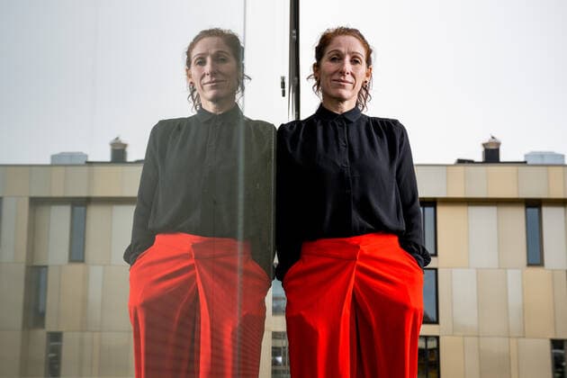 220412 Lise Klaveness, president of the Norwegian Football Association NFF, poses for a portrait on April 12, 2022 in Oslo Photo Vegard Grott BILDBYRAN kod VG VG0267 bbeng fotball fotboll football norge norway portrett porträtt portraits,  Copyright: VEGARDxGRoTT BB220412VG270