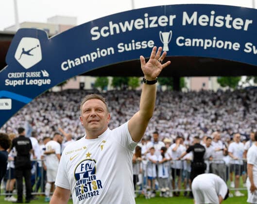 Coach Andre Breitenreiter, FCZ, FC Zuerich FC Luzern, Super League, Football, 22 05 2022