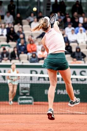 TENNIS - French Open 2022 PARIS,FRANCE,23.MAY.22 - TENNIS - WTA, Tennis Damen Tour, French Open, Roland Garros, Grand Slam. Image shows Linda Noskova (CZE).  GEPAxpictures xPatrickxSteiner