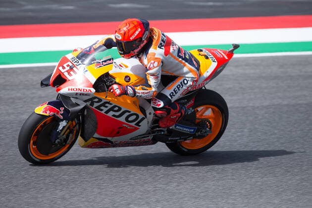 MotoGP of Italy - Free Practice 93 Marc MARQUEZ (Repsol Honda Team during the MotoGP World Championship, WM, Weltmeisterschaft Gran Premio d™Italia Oakley Free Practice MotoGP on May 27, 2022 at the Mugello International Circuit in Mugello, Italy Mugello Italy  Copyright: xValerioxOrigox originalFilename:livemedia-granprem220527_npueT