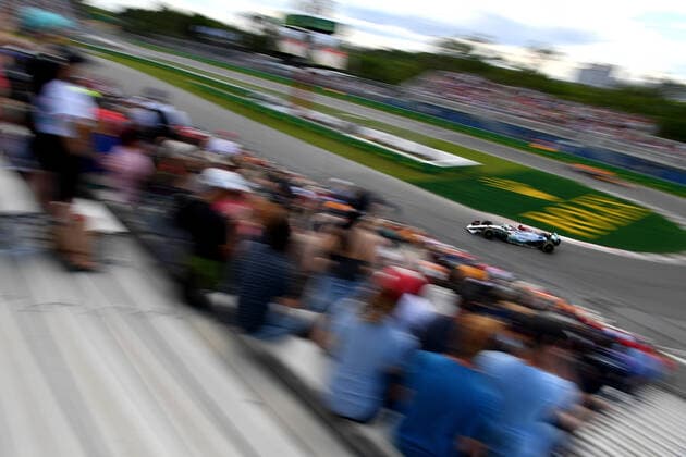 17 06 2022, Circuit Gilles Villeneuve, Montreal, FORMULA 1 AWS GRAND PRIX DU CANADA 2022 , in the picture George Russell GBR , Mercedes AMG Petronas Formula One Team Photo EU Images Montreal Circuit Gilles Villeneuve Quebec Canada  eu-images-506