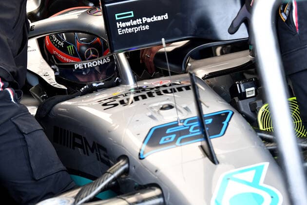 18 06 2022, Circuit Gilles Villeneuve, Montreal, FORMULA 1 AWS GRAND PRIX DU CANADA 2022 , in the picture George Russell GBR , Mercedes AMG Petronas Formula One Team Photo EU Images Montreal Circuit Gilles Villeneuve Quebec Canada  eu-images-506