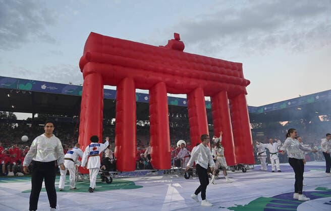 Special Olympics, National Games Berlin 2022, Opening Ceremony in the Stadium An der Alten Försterei, 19 06 2022, Copyright: xMatthiasxKochx