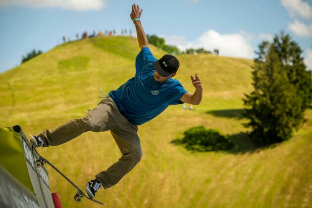 Skateboard Best Trick, MASH 2022 Olympiapark Muenchen 25 06 2022 Â