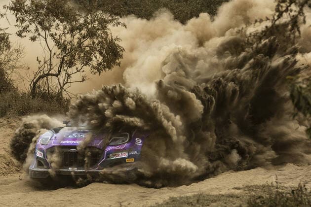 Sport Themen der Woche KW25 Sport Bilder des Tages Motorsport, WRC, Rallye Kenia 44 GREENSMITH Gus (gbr), ANDERSSON Jonas (swe), M Ford World Rally Team, Ford Puma Rally 1, action during the Safari Rally Kenya 2022, 6th round of the 2022 WRC, Motorsport Rallye, WM World Rally Car Championship, from June 23 to 26, 2022 at Nairobi, Kenya - AUTO - WRC - SAFARI RALLY KENYA 2022 DPPI Panoramic RPPA2022_06_SAFARI_613