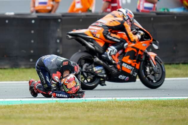 Races of MotoGP Motul TT Grand Prix of Holland at Assen Circuit June 26, 2022 In picture France Fabio Quartararo Races of MotoGP Motul TT Grand Prix of Holland at Assen Circuit June 26, 2022 POOL MotoGP com Cordon Press Images will be for editorial use only Mandatory credit MotoGP com Cordon Press
