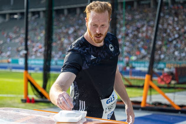 German Athletics Championships Berlin, 26 06 2022 Christoph Harting SCC Berlin German Athletics Championships at the Olympic Stadium in Berlin on 26 06 2022, Berlin Copyright: xBEAUTIFULxSPORTS KJPetersx