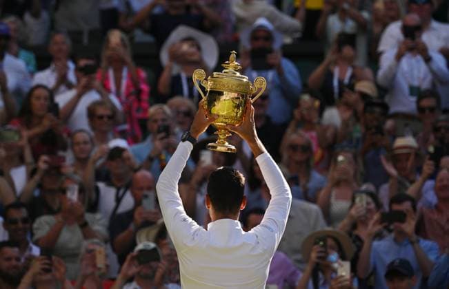 2022 Wimbledon Novak Djokovic , SRB